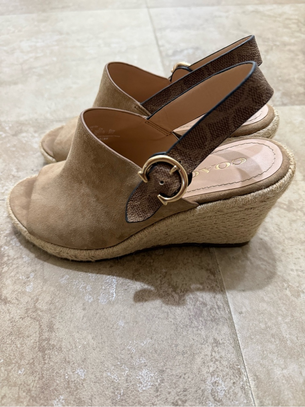 Coach Poppy Wedge Sandal
